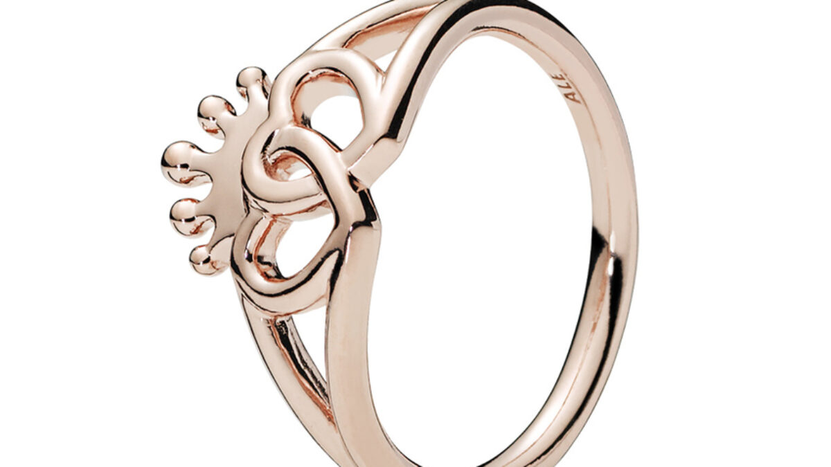 Ring Pandora Rose, United Regal Hearts 