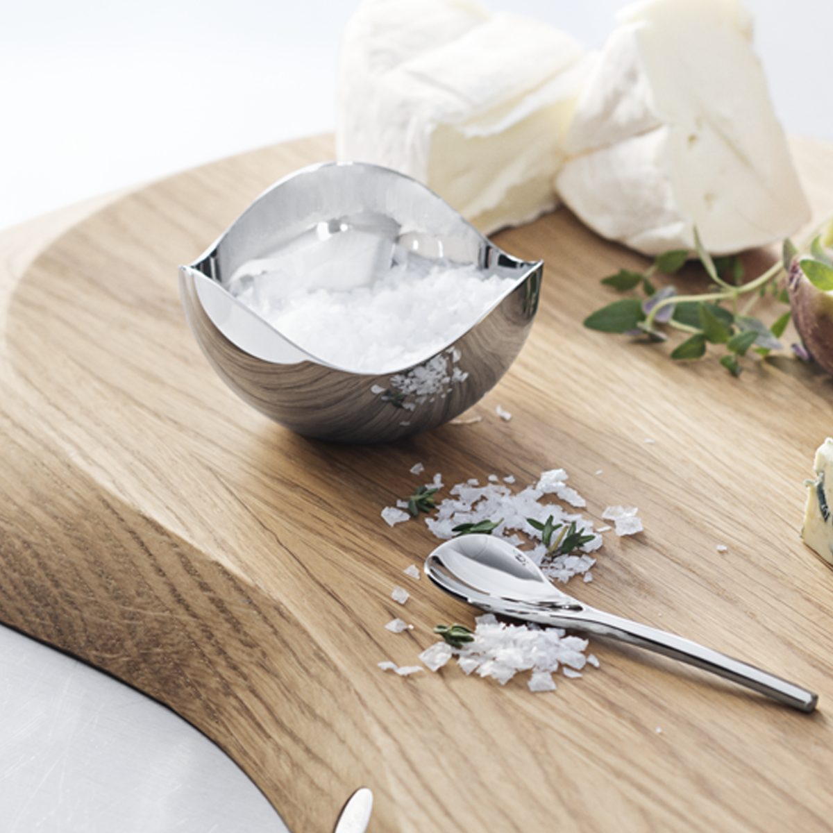 Bloom Salt Cellar With Spoon Bloom Salt Cellar With Spoon