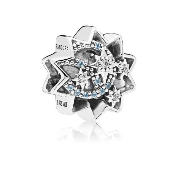 Charm Silver 925 With Cubic Zirconia And Crystals, Disney When You Wish Upon A Star