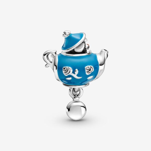 Charm Silver 925, Disney Alice In Wonderland Unbirthday Party Teapot