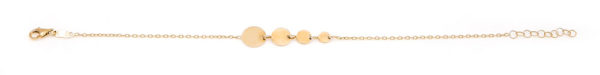 Bracelet Yellow Gold 14K Geometric Shapes