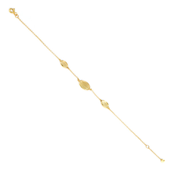 Bracelet Yellow Gold 14K, Geometric Shape