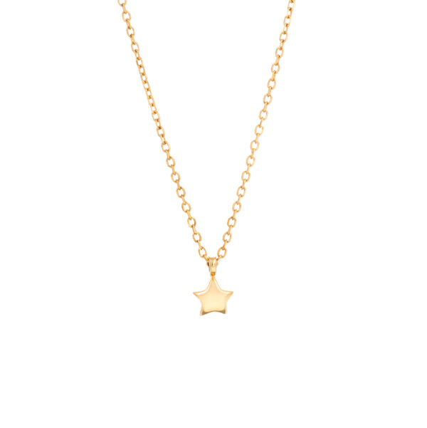 Necklace Yellow Gold 14K , Star