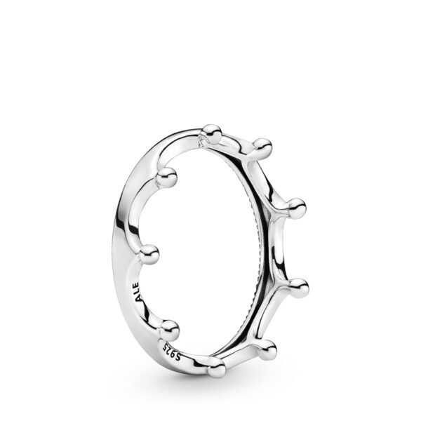 Ring Silver 925, Polished Crown