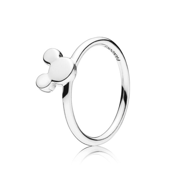 Ring Silver 925 , Disney Mickey Silhouette