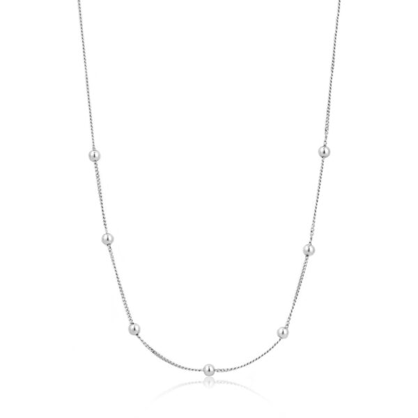 Necklace Silver 925 , Modern Beaded