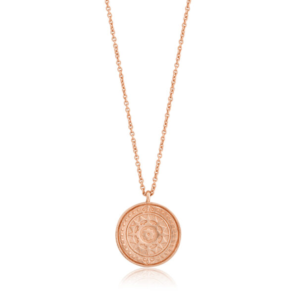 Necklace Silver 925 Rose Gold Plated , Verginia Sun