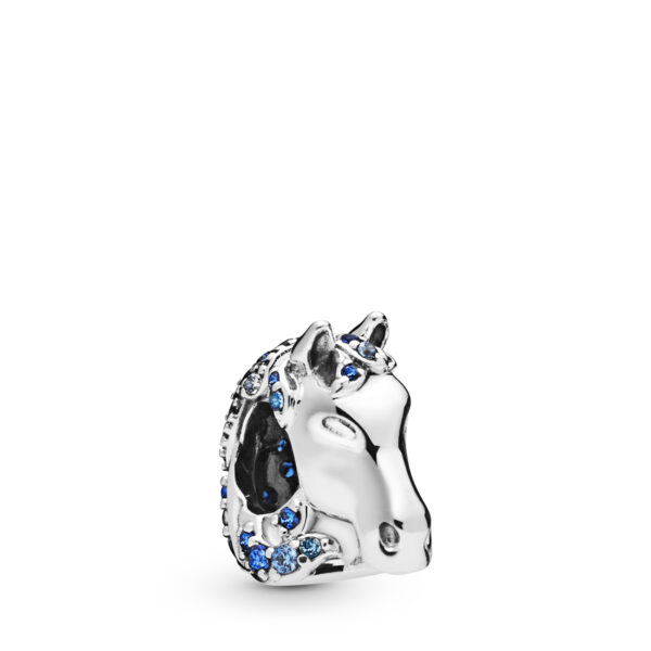 Charm Silver 925 With Cubic Zirconia And Crystals, Disney Frozen Nokk Horse