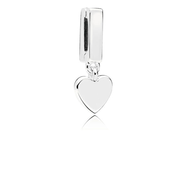 Charm Clip Silver 925, Reflexions Floating Heart
